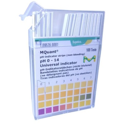 Papel indicador de pH en tiras - Labbox España