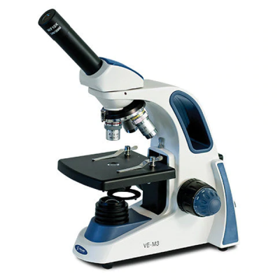 Microscopio monocular objetivos: 4X,10X,40X