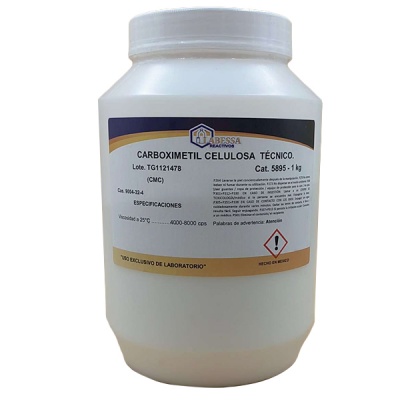 CARBOXIMETILCELULOSA 1  KG CMC alta viscosidad 