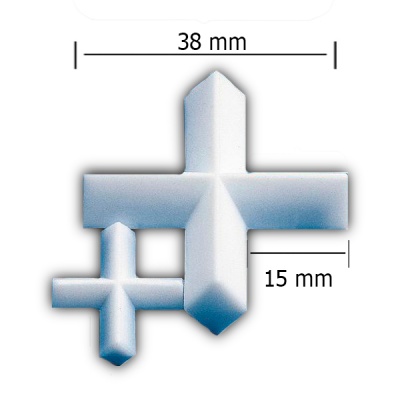 Barra de agitacin en forma de cruz 38 mm dimetro a 15 mm