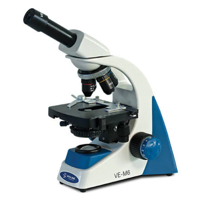 Microscopio monocular objetivos: 4X, 10X 40X Y 100X