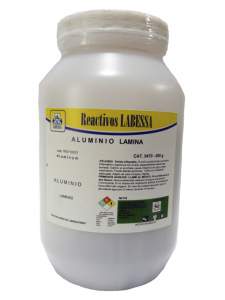 ALUMINIO LAMINAS 100 G 10X3CM.