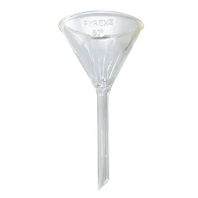 [EM4300-6180] EMBUDO T/C DIAM. PYREX ESTRIADO Marca PYREX (100 Mm)