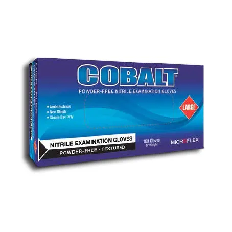 [GU1200] GUANTE NITRILO AZUL COBALTO C/100 MICROFLEX Marca MICROFLEX (Ch)