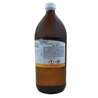 [DI0990] DIMETIL SULFOXIDO A.C.S. Marca LABESSA (1 Lts)