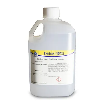 EDTA DISODICA SOLN. 10% Marca LABESSA