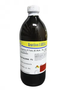 FENOLFTALEINA 1% EN ALCOHOL AL 70% Marca LABESSA