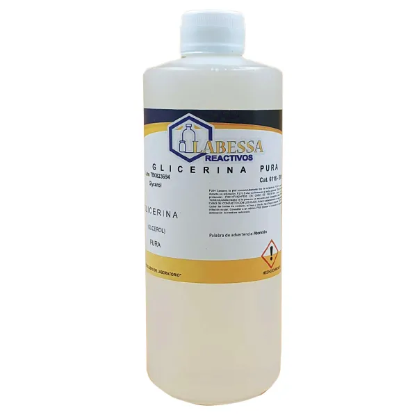 [GL0545] GLICERINA (GLICEROL) PURA Marca LABESSA (1 Lts)