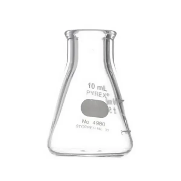 [MA6580-4980] MATRAZ ERLENMEYER Marca PYREX (10 Ml)