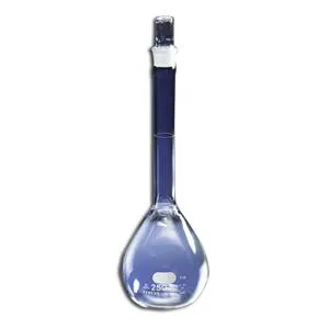 [MA7300-5641] MATRAZ VOLUMETRICO TAPON DE VIDRIO Marca PYREX (10 Ml)