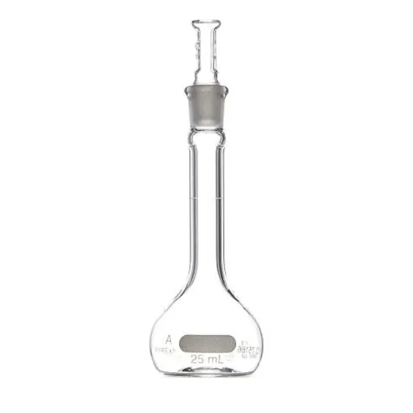 MATRAZ VOLUMETRICO TAPON DE VIDRIO Marca PYREX