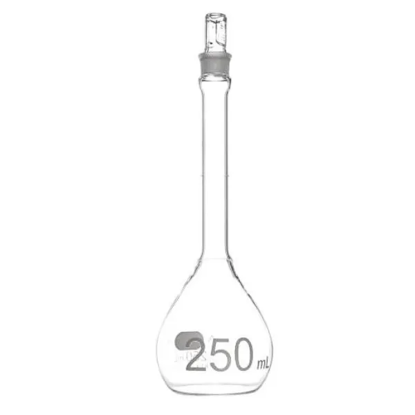 MATRAZ VOLUMETRICO TAPON DE VIDRIO Marca PYREX