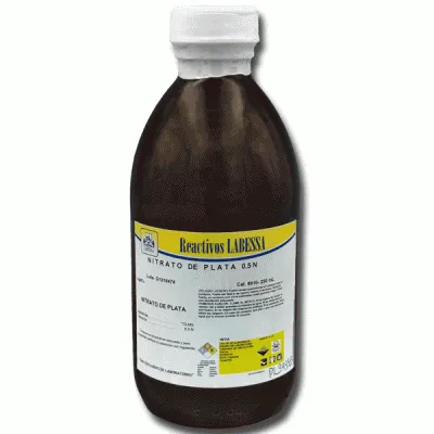 [PL3933B] PLATA NITRATO SOLN. 0.25N hasta Marca LABESSA (250 Ml)