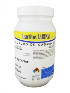 [CA0540] CADMIO CLORURO TEC. CRISTAL Marca LABESSA (100 Gr)