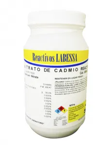 [CA0700] CADMIO NITRATO RVO.crist.tetrahidr Marca LABESSA (100 Gr)