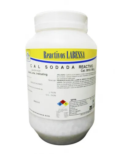 [CA2390] CAL SODADA Gran.4-8mallas IND.RVO Marca LABESSA (100 Gr)