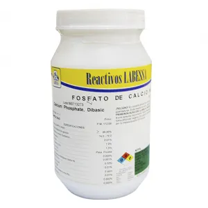[CA2845] CALCIO FOSFATO DIBAS. REACTIVO Marca LABESSA (250 Gr)