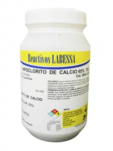 CALCIO HIPOCLORITO 65% GRANULADO Marca LABESSA