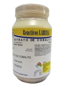 [CO0150] COBALTO NITRATO TEC. CRISTALES Marca LABESSA (100 Gr)
