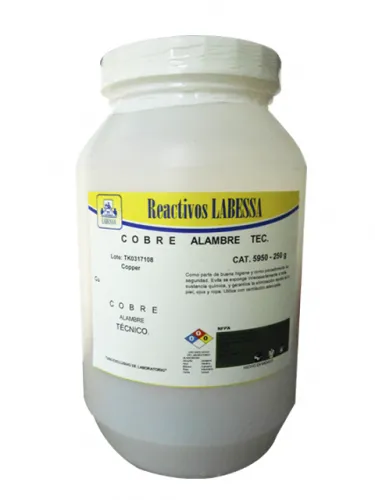 [CO0310] COBRE ALAMBRE TEC. Marca LABESSA (10 Gr)