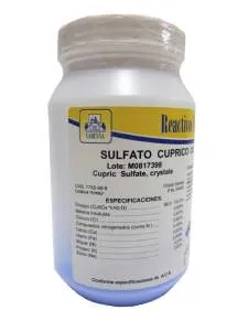 COBRE SULFATO ACS CRIST.GRAN PENTA Marca LABESSA