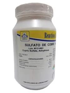 COBRE SULFATO ANH. POLVO REACTIVO Marca LABESSA