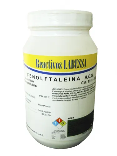 FENOLFTALEINA POLVO PH8.3-10 ACS Marca LABESSA