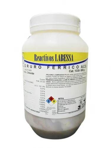 FERRICO CLORURO III A.C.S. Trozos Marca LABESSA