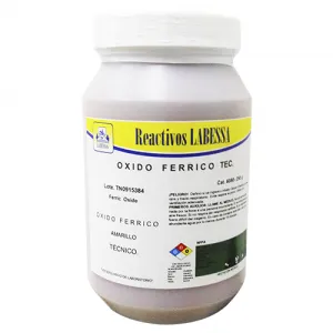 [FE0990] FERRICO OXIDO TEC. Marca LABESSA (1 Kg)