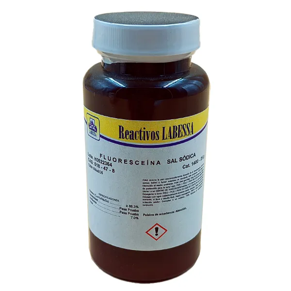 FLUORESCEINA SAL SODICA I.C.45350 Marca LABESSA