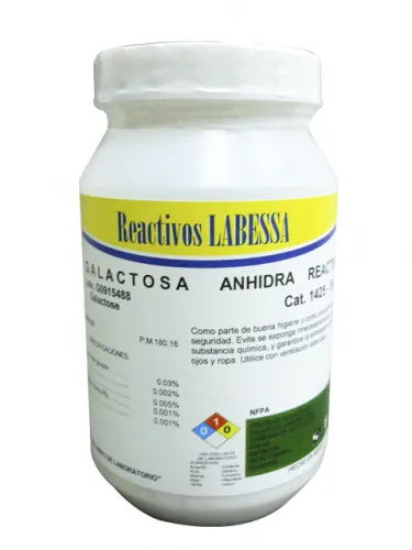 [GA0500] GALACTOSA ANH. REACTIVO Marca LABESSA (25 Gr)