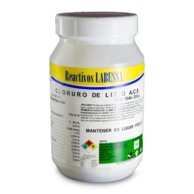 LITIO CLORURO REACTIVO Marca LABESSA