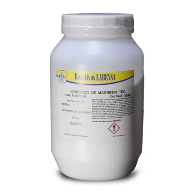 [MA0905] MAGNESIO HIDROXIDO TEC. Marca LABESSA (25 Gr)