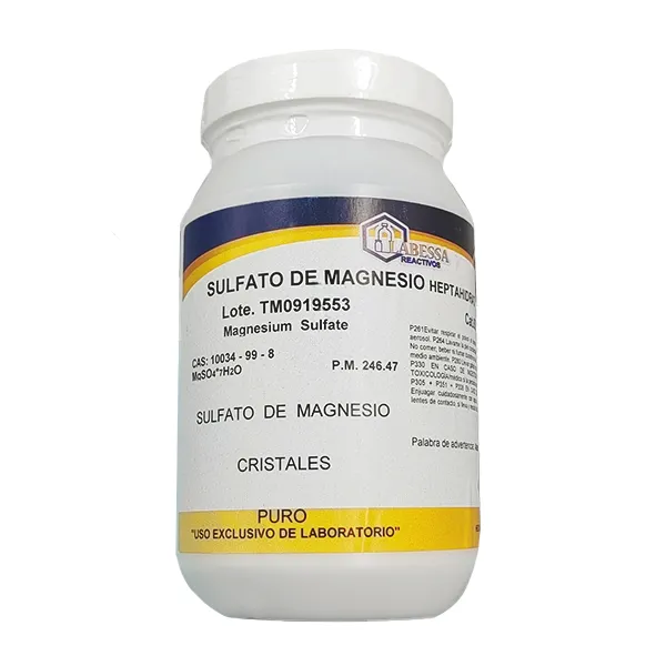 [MA1151] MAGNESIO SULFATO PURO HEPTAH. Marca LABESSA (25 Gr)