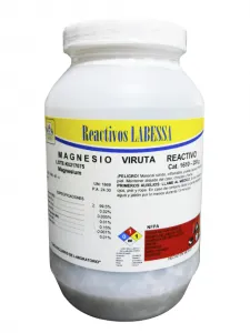 [MA1235] MAGNESIO VIRUTAS REACTIVO Marca LABESSA (10 Gr)