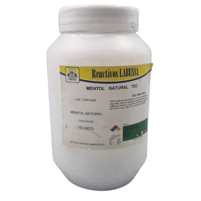[ME2000] MENTOL SINTETICO TEC. Marca LABESSA (10 Gr)