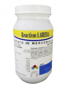 [ME2090] MERCURIO ACETATO A.C.S. Marca LABESSA (10 Gr)