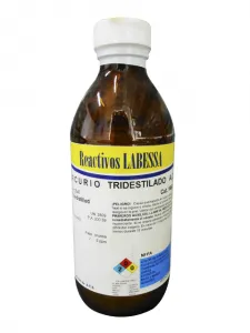 MERCURIO METAL ACS (TRIDESTILADO) Marca LABESSA