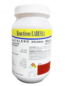[NA0115] NAFTALENO RVO. ESCAMAS Marca LABESSA (10 Gr)