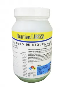 NIQUEL CLORURO HEXAHIDRATADO A.C.S. Marca LABESSA