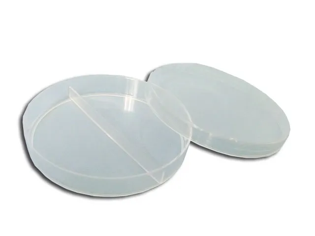 CAJA PETRI DESECHABLE CON 10 Pzas. *ESTÉRIL* Marca SYM