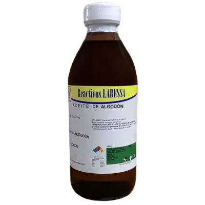 [AC0510] ACEITE DE ALGODON Marca LABESSA  500 Ml