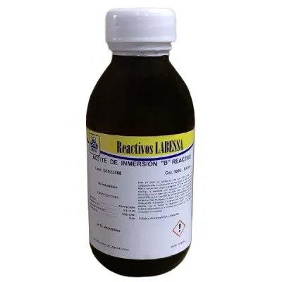 [AC0732] ACEITE DE INMERSION TIPO B RVO.(ALTA VISCOSIDAD) Marca LABESSA  100 Ml