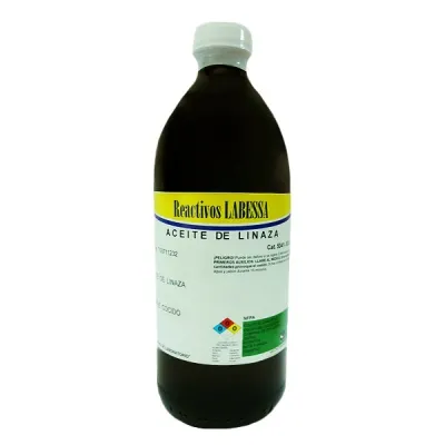 ACEITE DE LINAZA DOBLE COCIDO Marca LABESSA  3.5 L