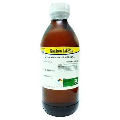 [AC0945B] ACEITE ESENCIAL DE CITRONELA Marca LABESSA  250 Ml