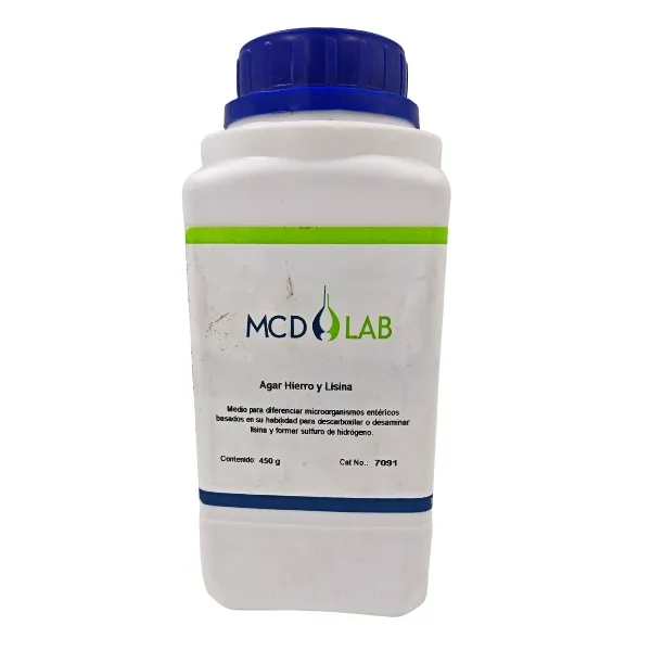 Agar hierro y lisina Marca MCD LAB
