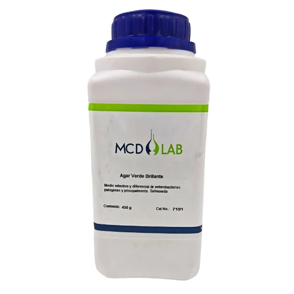 AGAR VERDE BRILLANTE Marca MCD LAB