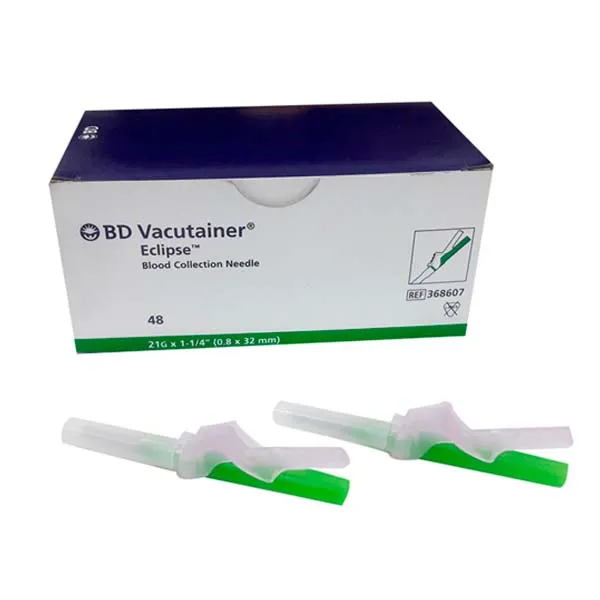 AGUJA VACUTAINER NEGRA 22X38 Marca BD