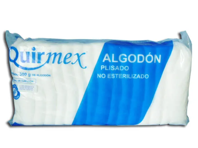 [AL2330] ALGODON PLISADO Marca QUIRMEX