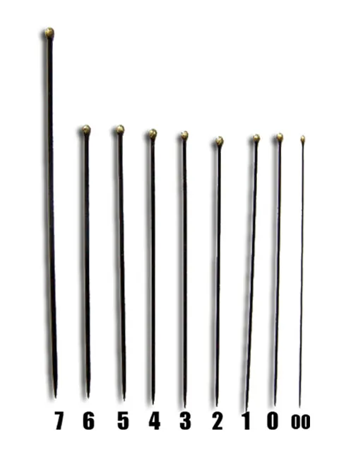 [AL2613] ALFILERES ENTOMOLOGICOS Marca VARIOS  No 2